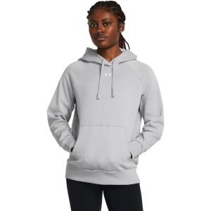 imageUnder Armour Womens Rival Fleece Hoodie011 Mod Gray   White