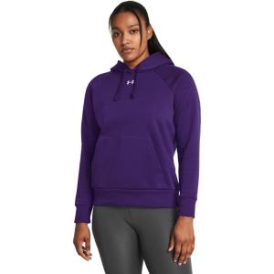 imageUnder Armour Womens Rival Fleece Hoodie500 Purple   White
