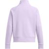 imageUnder Armour Womens Rival Fleece Half Zip535 Salt Purple   Black