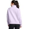 imageUnder Armour Womens Rival Fleece Half Zip535 Salt Purple   Black
