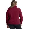 imageUnder Armour Womens Rival Fleece Half Zip625 Cardinal   White
