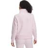 imageUnder Armour Womens Rival Fleece Half Zip647 Prime Pink   White