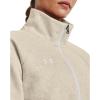 imageUnder Armour Womens Rival Fleece Half Zip784 Oatmeal Light Heather   White