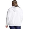 imageUnder Armour Womens Rival Fleece Oversized Hoodie100 White   Black