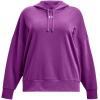 imageUnder Armour Womens Rival Fleece Oversized Hoodie580 Cassis   White