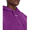 imageUnder Armour Womens Rival Fleece Oversized Hoodie580 Cassis   White