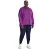 imageUnder Armour Womens Rival Fleece Oversized Hoodie580 Cassis   White