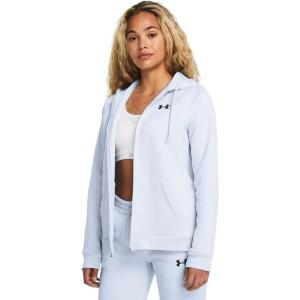 imageUnder Armour Womens Fleece Full Zip464 Nimbus Blue   Black