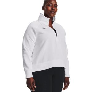 imageUnder Armour Womens Rival Fleece Half Zip400 Royal   White