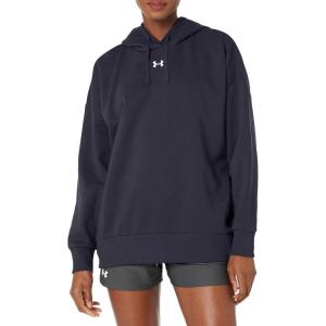 imageUnder Armour Womens Rival Fleece Oversized Hoodie001 Black   Whitelegacy