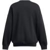 imageUnder Armour Women Rival Fleece Oversized Crew001 Black   White
