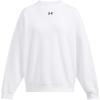 imageUnder Armour Women Rival Fleece Oversized Crew100 White   Black