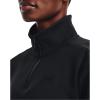 imageUnder Armour Womens Armourfleece Quarter Zip Hoodie001 Black   Black