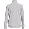 imageUnder Armour Womens Armourfleece Quarter Zip Hoodie014 Halo Gray Light Heather   Black