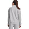 imageUnder Armour Womens Armourfleece Quarter Zip Hoodie014 Halo Gray Light Heather   Black