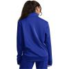 imageUnder Armour Womens Armourfleece Quarter Zip Hoodie400 Team Royal   Black