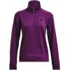 imageUnder Armour Womens Armourfleece Quarter Zip Hoodie514 Rivalry   Black