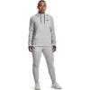 imageUnder Armour Womens Left Chest Armourfleece Hoodie014 Halo Gray Light Heather   Black
