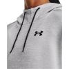 imageUnder Armour Womens Left Chest Armourfleece Hoodie014 Halo Gray Light Heather   Black