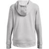 imageUnder Armour Womens Left Chest Armourfleece Hoodie014 Halo Gray Light Heather   Black