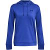 imageUnder Armour Womens Left Chest Armourfleece Hoodie400 Team Royal   Black