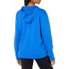 imageUnder Armour Womens Left Chest Armourfleece Hoodie486 Versa Blue   Black