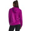 imageUnder Armour Womens Left Chest Armourfleece Hoodie573 Mystic Magenta   Black