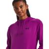 imageUnder Armour Womens Left Chest Armourfleece Hoodie573 Mystic Magenta   Black