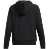 imageUnder Armour Womens Project Rock Rival Fleece Hoodie001 Black   White