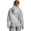 imageUnder Armour Womens Rival Fleece Graphic Hoodie012 Mod Gray Light Heather   White