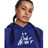 imageUnder Armour Womens Rival Fleece Graphic Hoodie400 Royal   White