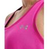 imageUnder Armour Womens Tech Solid Tank Top652 Rebel Pink   Metallic Silver