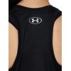 imageUnder Armour Womens Tech Solid Tank TopBlack 001Metallic Silver