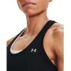 imageUnder Armour Womens Tech Solid Tank TopBlack 001Metallic Silver