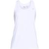 imageUnder Armour Womens Tech Solid Tank TopWhite 100Metallic Silver