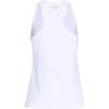 imageUnder Armour Womens Tech Solid Tank TopWhite 100Metallic Silver
