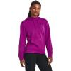 imageUnder Armour Womens Left Chest Armourfleece Hoodie573 Mystic Magenta   Black