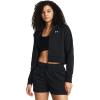 imageUnder Armour Womens Rival Fleece Cropped Full Zip001 Black   White