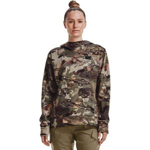 imageUnder Armour Womens Armourfleece Storm Camo Zip Hoodie994 Ua Forest All Season Camo   Black