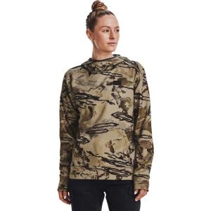 imageUnder Armour Womens Armourfleece Storm Camo Zip Hoodie999 Ua Barren Camo  Black  Black