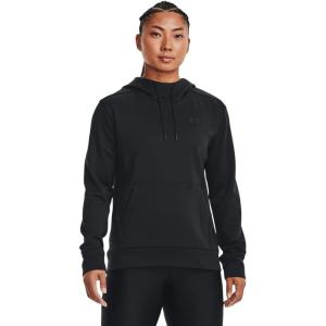 imageUnder Armour Womens Left Chest Armourfleece Hoodie001 Black   Black
