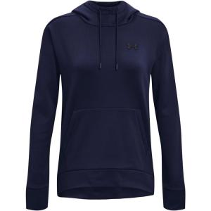 imageUnder Armour Womens Left Chest Armourfleece Hoodie410 Midnight Navy   Black