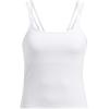 imageUnder Armour Womens Motion Strappy Tank Top101 White   Halo Gray
