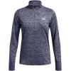 imageUnder Armour Womens Tech Twist Quarter Zip410 Midnight Navy   White