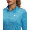 imageUnder Armour Womens Tech Twist Quarter Zip452 Ether Blue   White