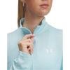 imageUnder Armour Womens Tech Twist Quarter Zip494 Stream   White