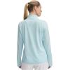 imageUnder Armour Womens Tech Twist Quarter Zip494 Stream   White