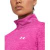 imageUnder Armour Womens Tech Twist Quarter Zip652 Rebel Pink   White