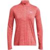 imageUnder Armour Womens Tech Twist Quarter Zip814 Red Solstice   White