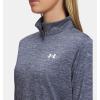 imageUnder Armour Womens Tech Twist Quarter ZipDownpour GrayWhite